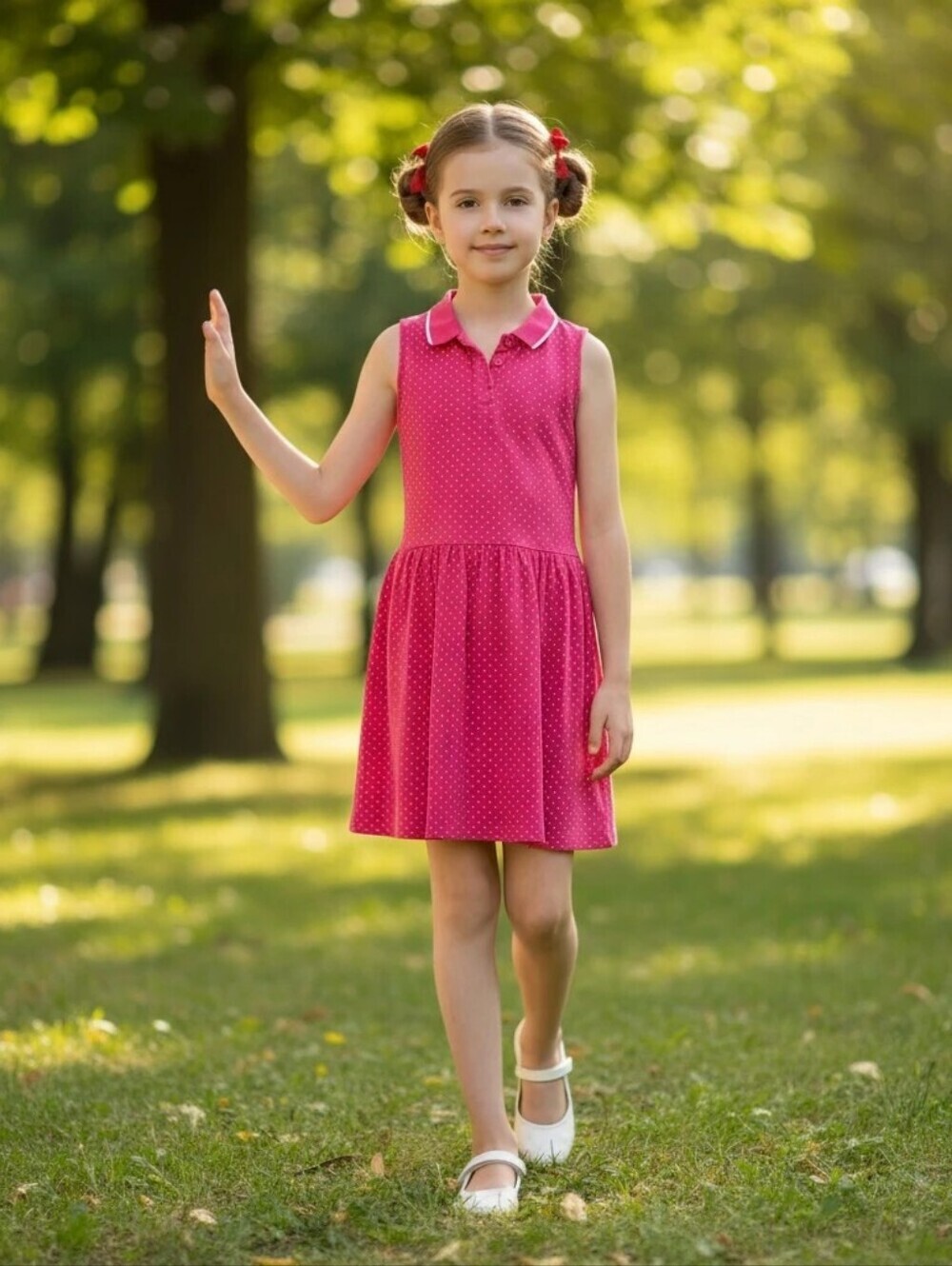 NWOT LC Waikiki Golf Dress for Girls
